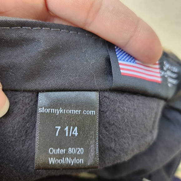 NWT Stormy Kromer the Petal Pusher Hat Eggplant/Aurora size 7 1/4 - Picture 8 of 15